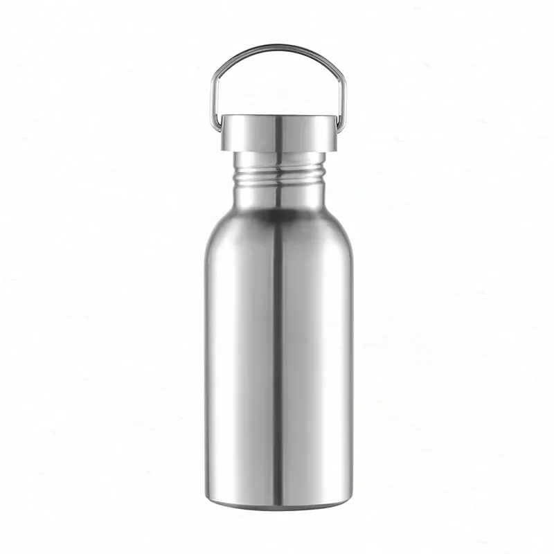 Svart sportvattenflaska