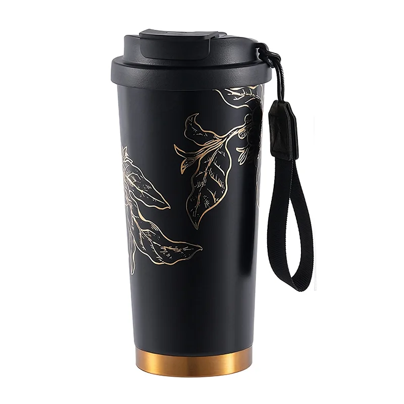 Isolerad kaffemugg i rostfritt stål